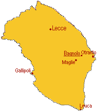 Bagnolo del Salento: posizione geografica