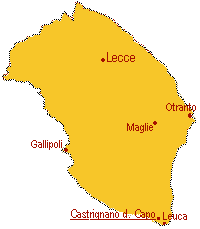 Castrignano del Capo: posizione geografica