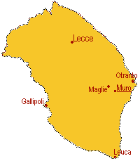 Muro Leccese: posizione geografica