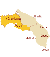 Castellaneta: posizione geografica
