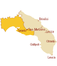 San Marzano di San Giuseppe: posizione geografica