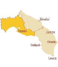 Taranto: posizione geografica